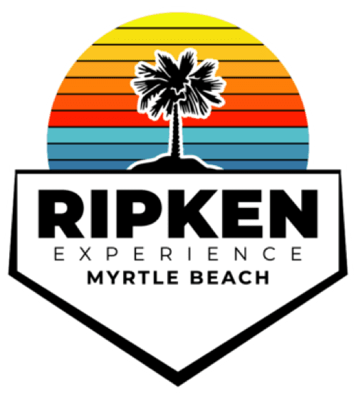 The Ripken Experience™ Myrtle Beach logo a location of Ripken Baseball