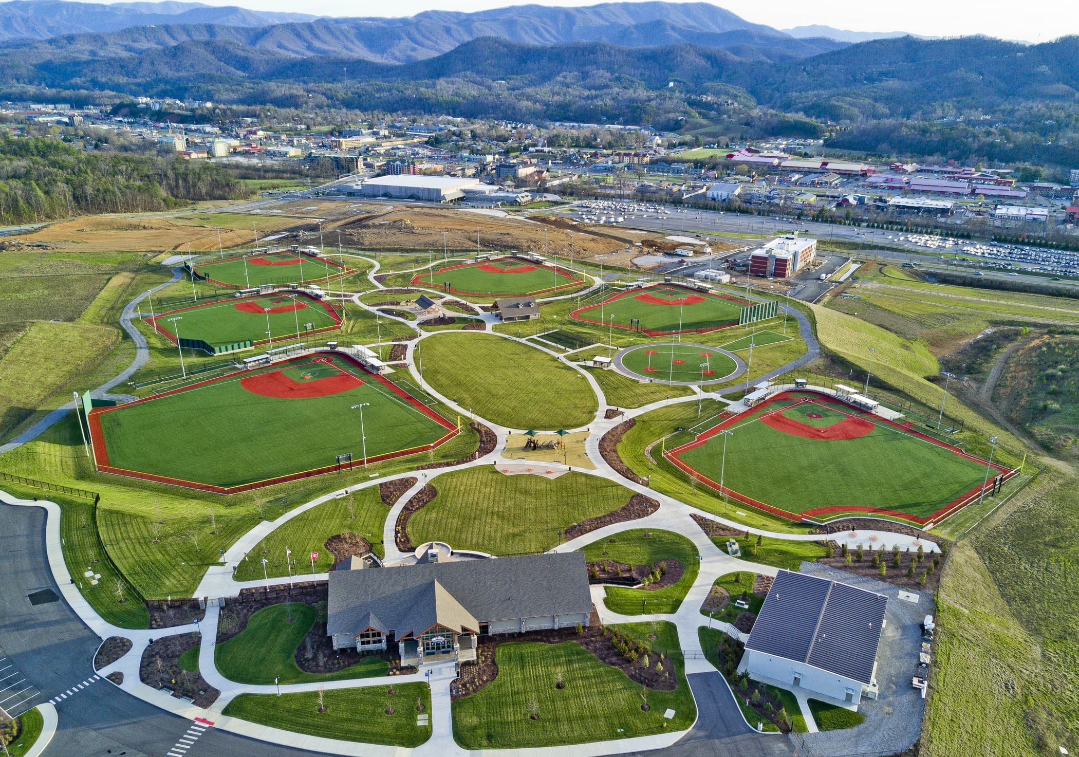 The Ripken Experience™ Pigeon Forge a youth baseball softball tournament facility in Tennessee