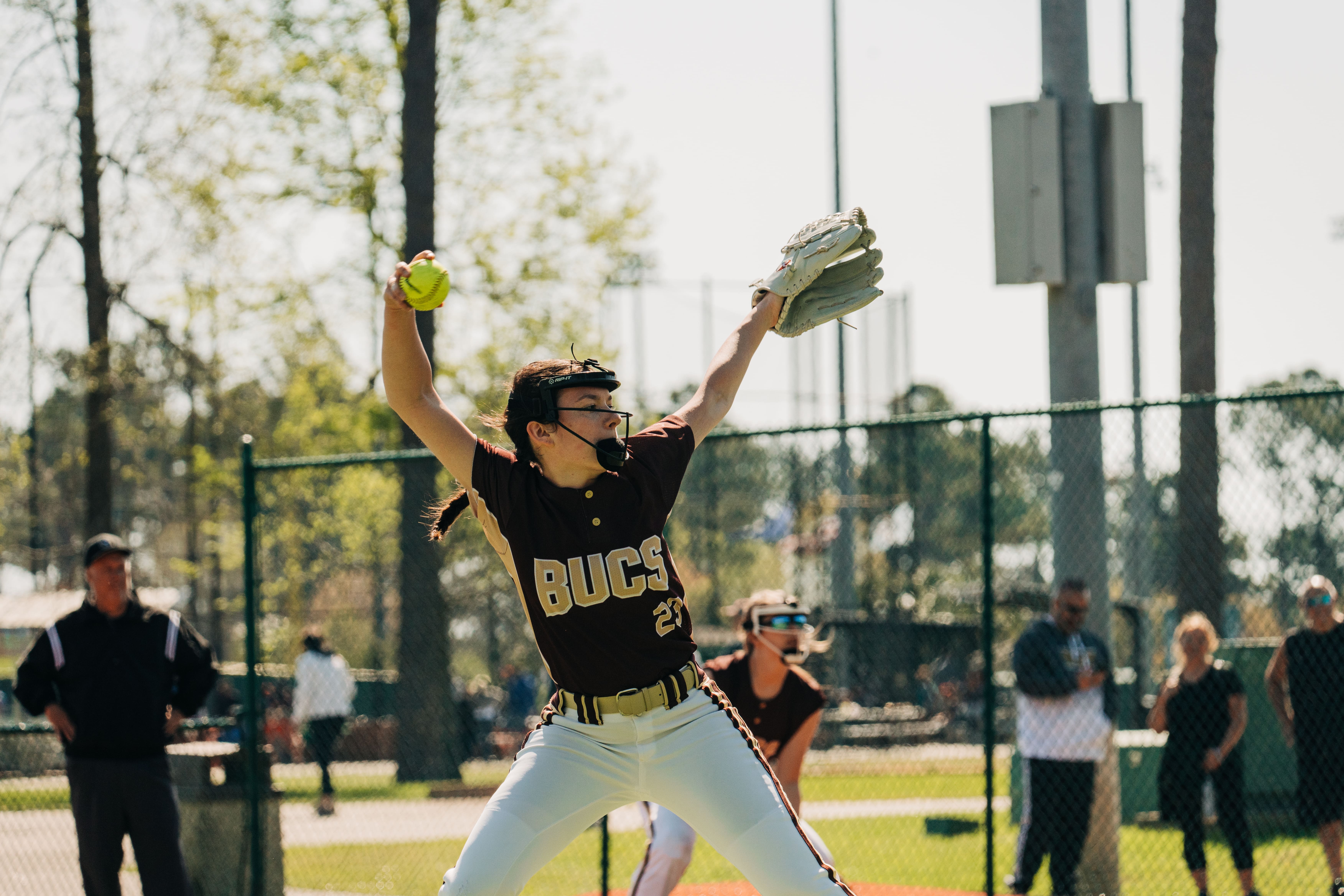 softball pitcher at The Ripken Experience™ Myrtle Beach